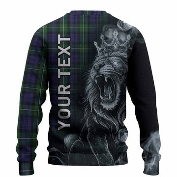 Forbes Tartan Knitted Sweater Roaring Lion Heritage