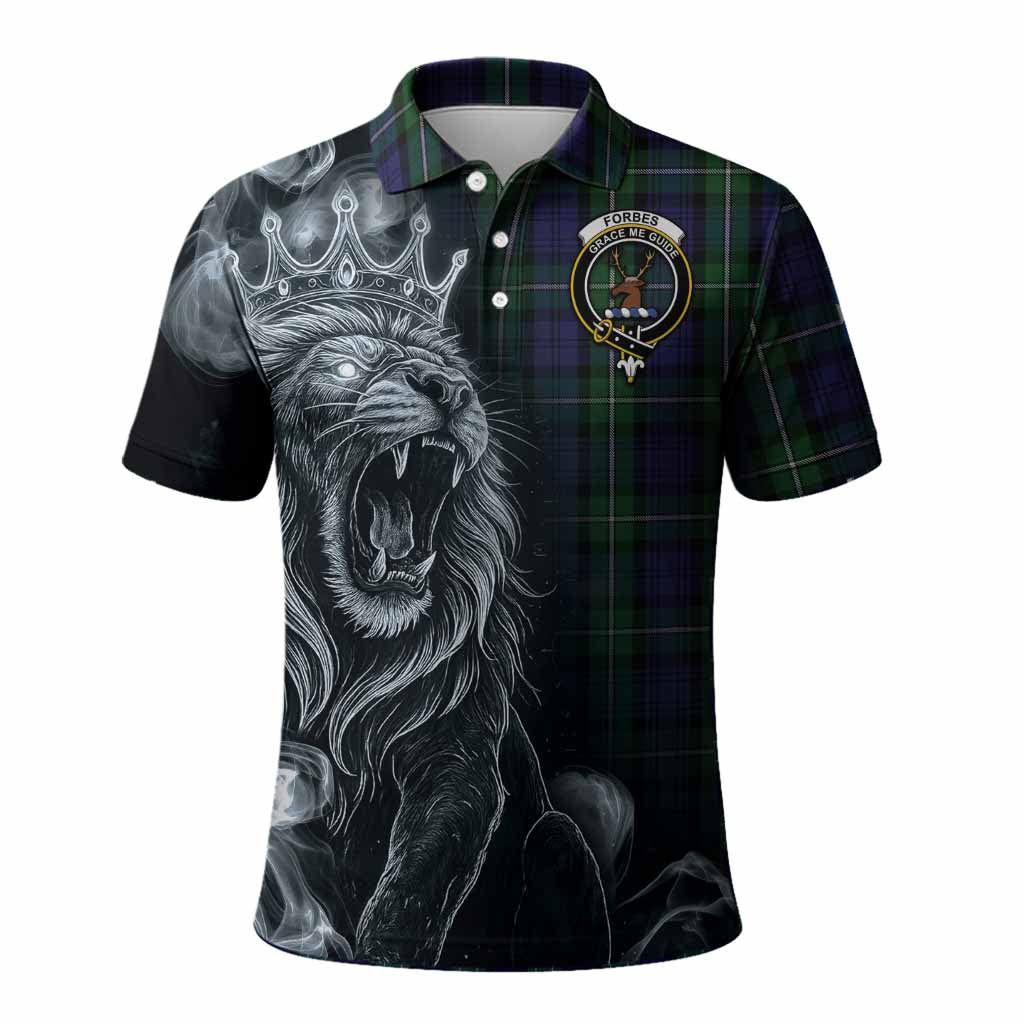Forbes Tartan Polo Shirt Roaring Lion Heritage