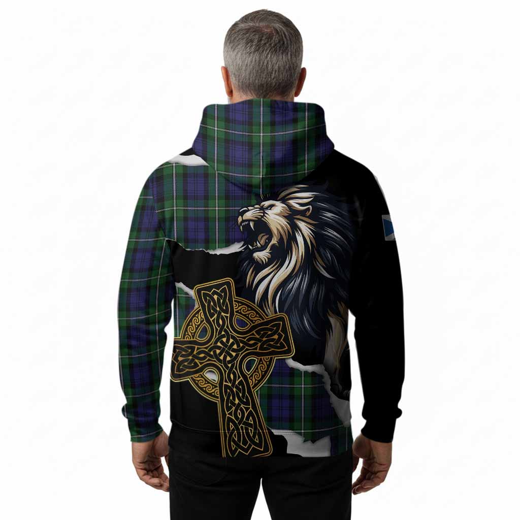Forbes Tartan Scottish Hoodie Lion Celtic Heritage