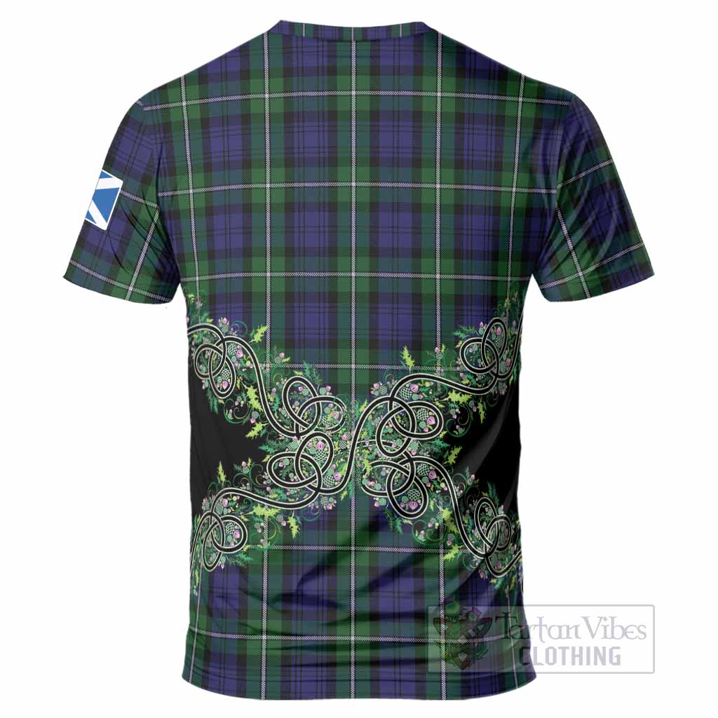 Forbes Tartan T-Shirt Thistle Scottish Spirit