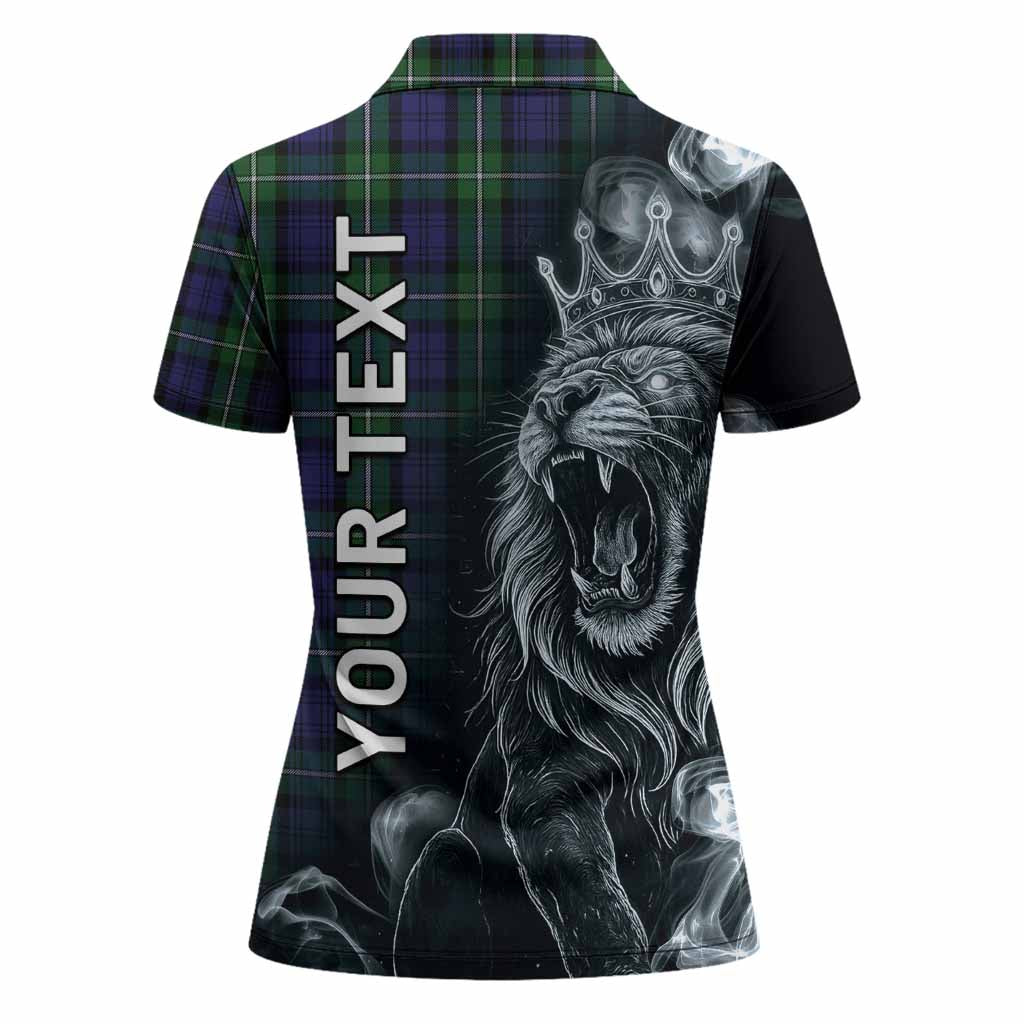 Forbes Tartan Women Polo Shirt Roaring Lion Heritage