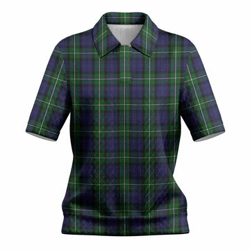 Forbes Tartan Women’s Polo Sweater Top