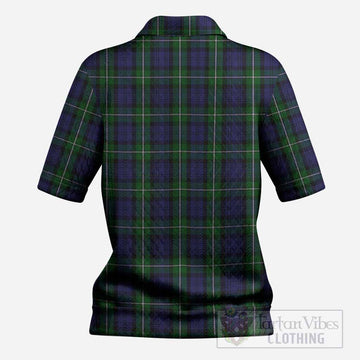 Forbes Tartan Women’s Polo Sweater Top