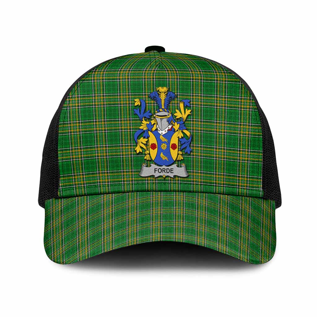 Forde Irish Coat of Arms Tartan Mesh Trucker Cap