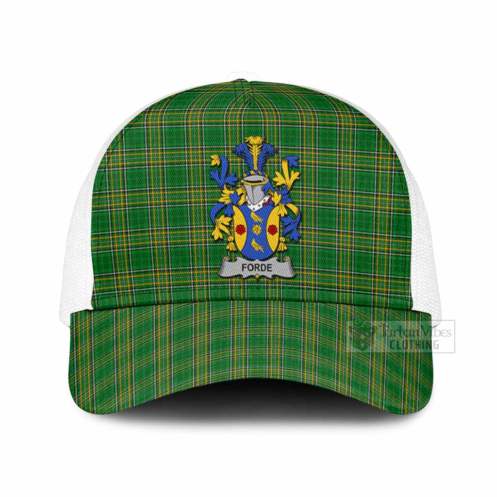 Forde Irish Coat of Arms Tartan Mesh Trucker Cap