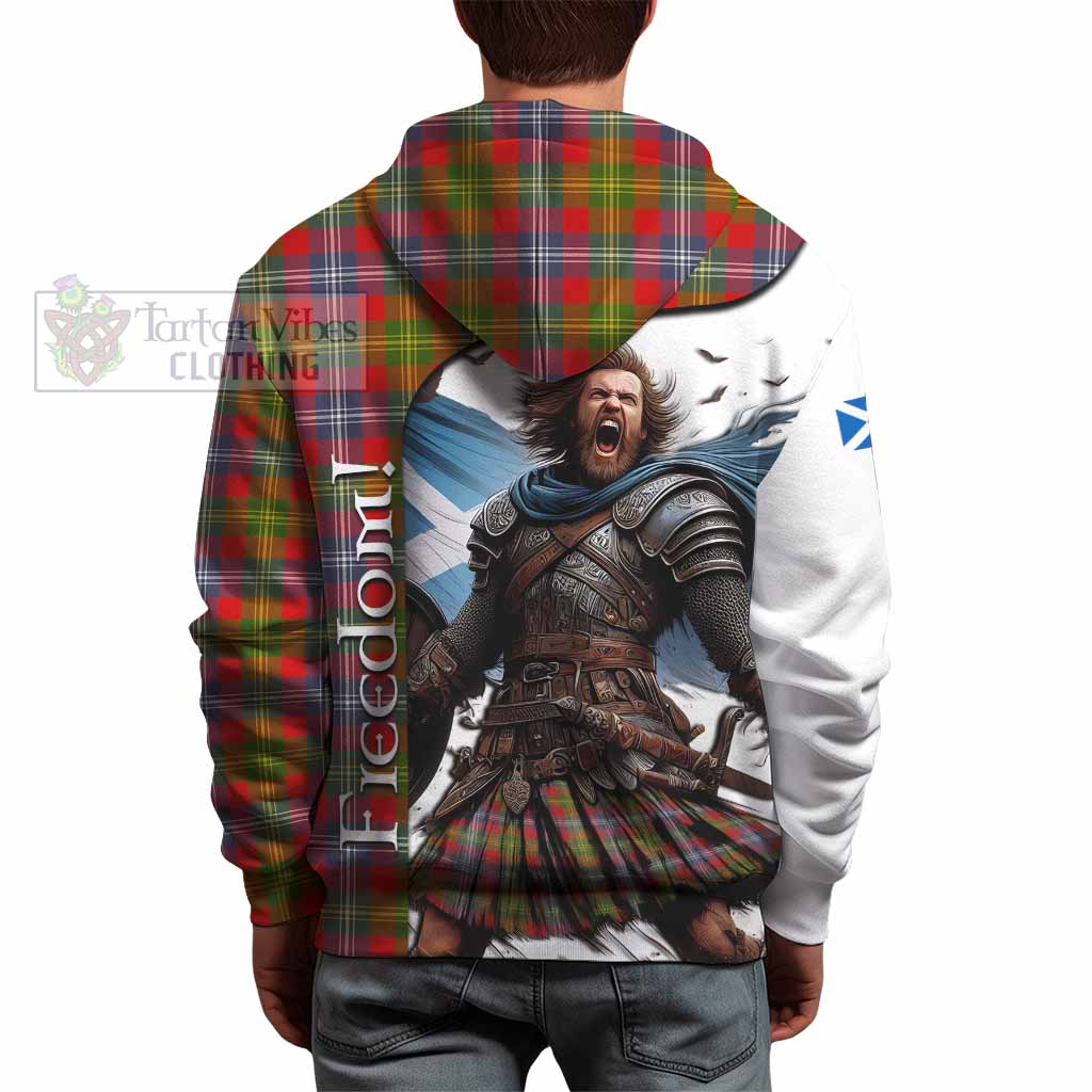 Tartan Vibes Clothing Forrester (Foster) Crest Tartan Hoodie Inspired by the Freedom of Scottish Warrior