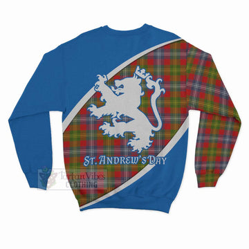 Tartan Vibes Clothing Forrester (Foster) Family Crest Tartan Sweatshirt Celebrate Saint Andrew's Day in Style