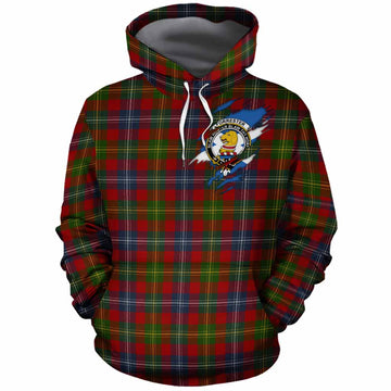 Forrester (Foster) Clan Crest In Me Tartan Cotton Hoodie Scotland Flag Style