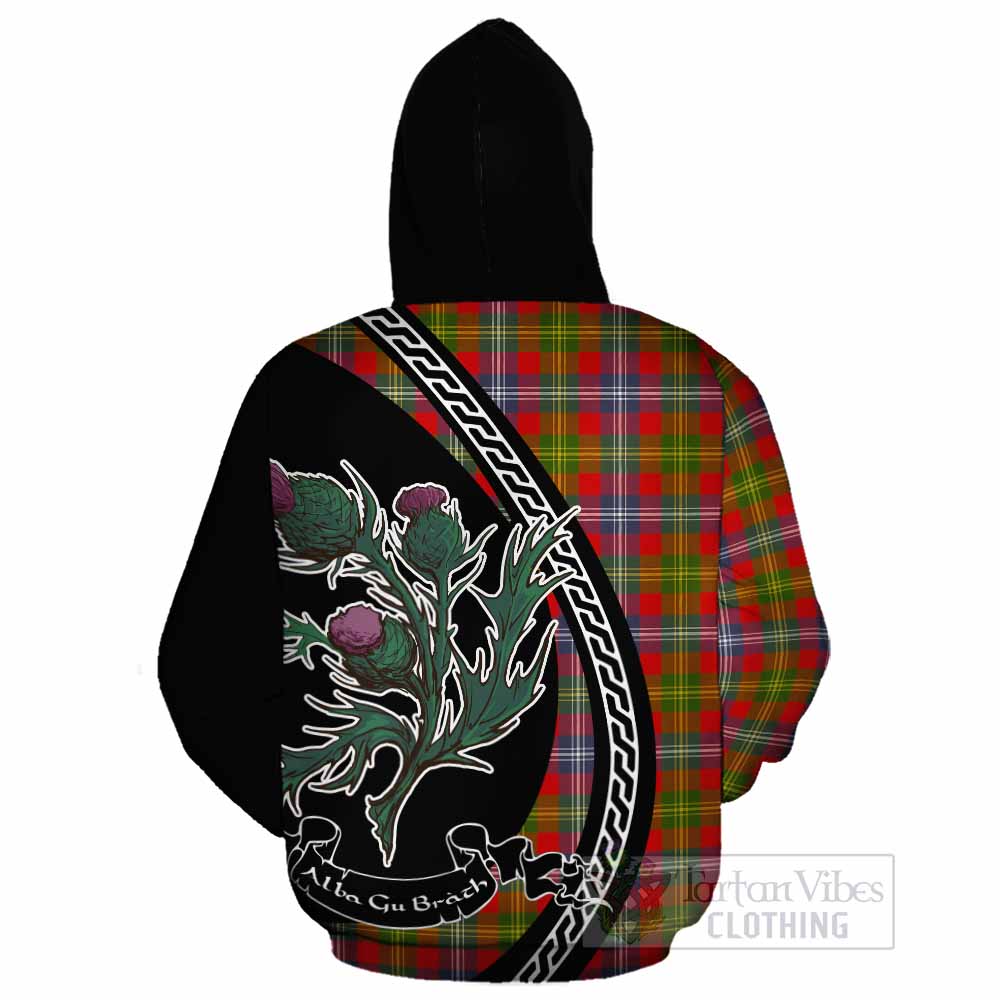 Forrester (Foster) Family Crest Tartan Cotton Hoodie Alba Thistle Inspired - Tartan Vibes Clothing