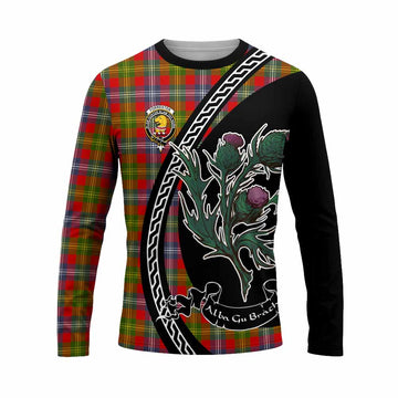 Forrester (Foster) Family Crest Tartan Long Sleeve T-Shirt Alba Thistle Inspired - Tartan Vibes Clothing