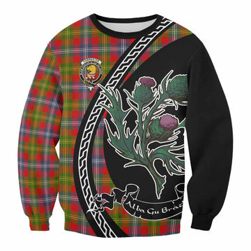 Forrester (Foster) Family Crest Tartan Sweatshirt Alba Thistle Inspired