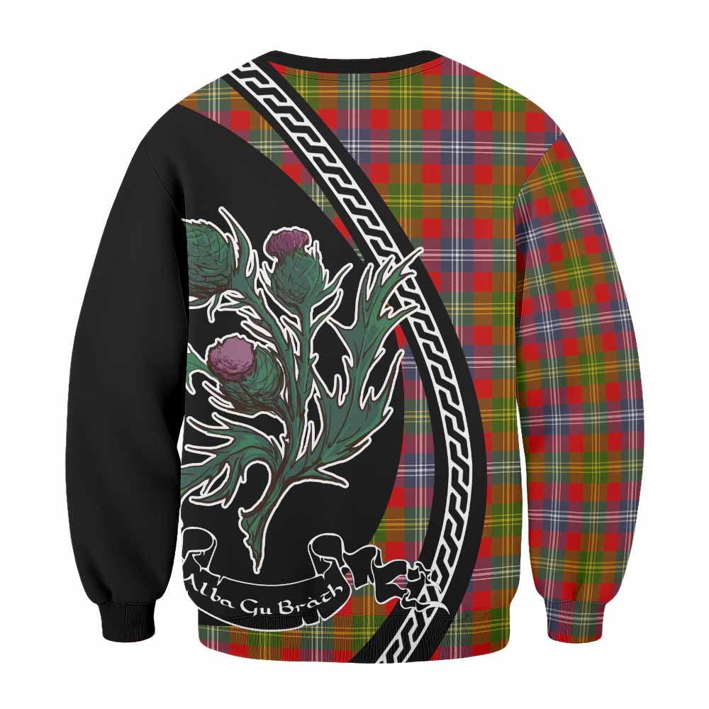 Forrester (Foster) Family Crest Tartan Sweatshirt Alba Thistle Inspired - Tartan Vibes Clothing