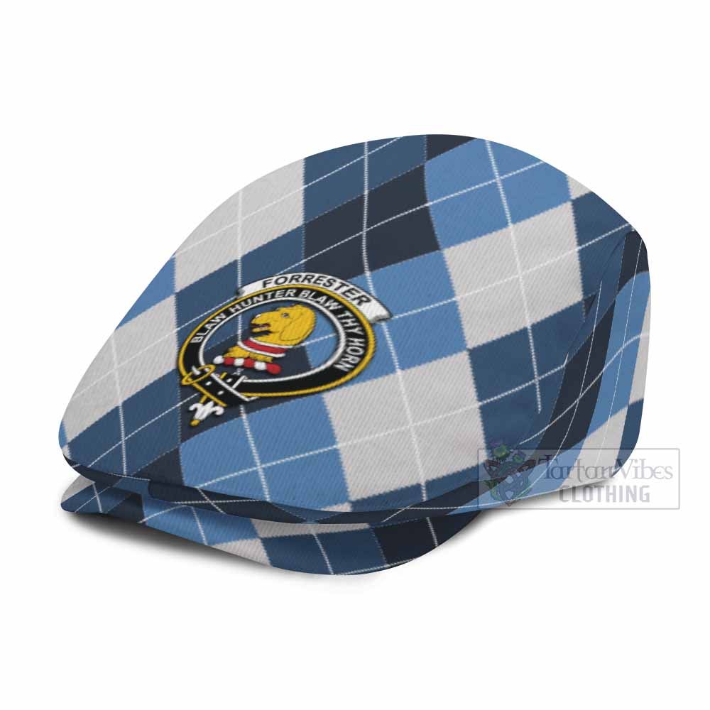 Forrester (Foster) Scottish Family Crest Flat Cap, Jeff Cap Scotland National Argyle Classic Style - Tartan Vibes Clothing