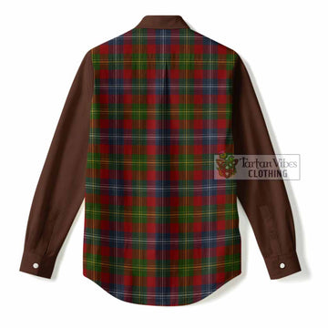 Forrester (Foster) Tartan Accent Women Casual Shirt with Family Crest