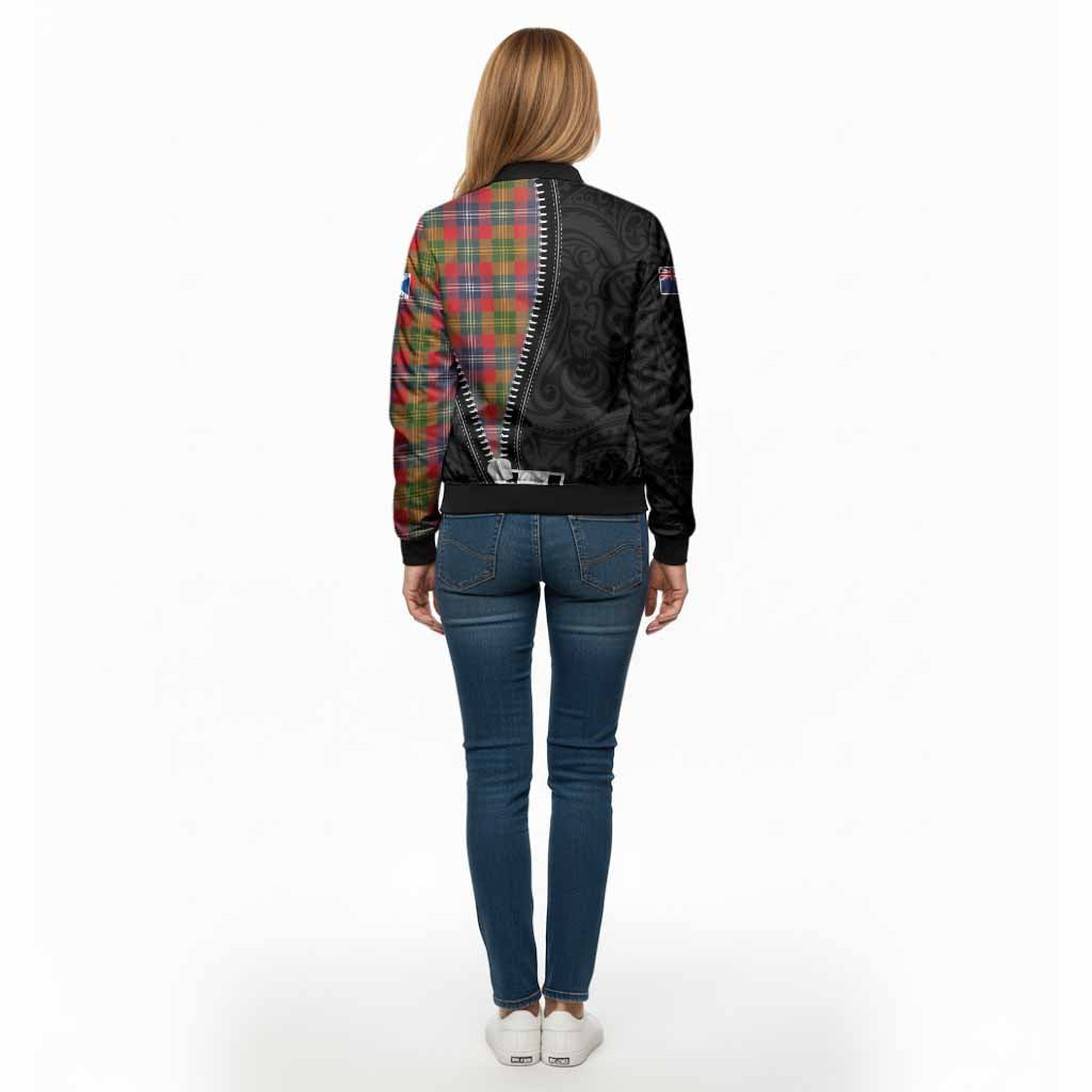 Forrester (Foster) Tartan Bomber Jacket New Zealand Pattern Unique Zipper Stylized