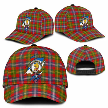 Forrester (Foster) Tartan Classic Cap with Family Crest In Me Style