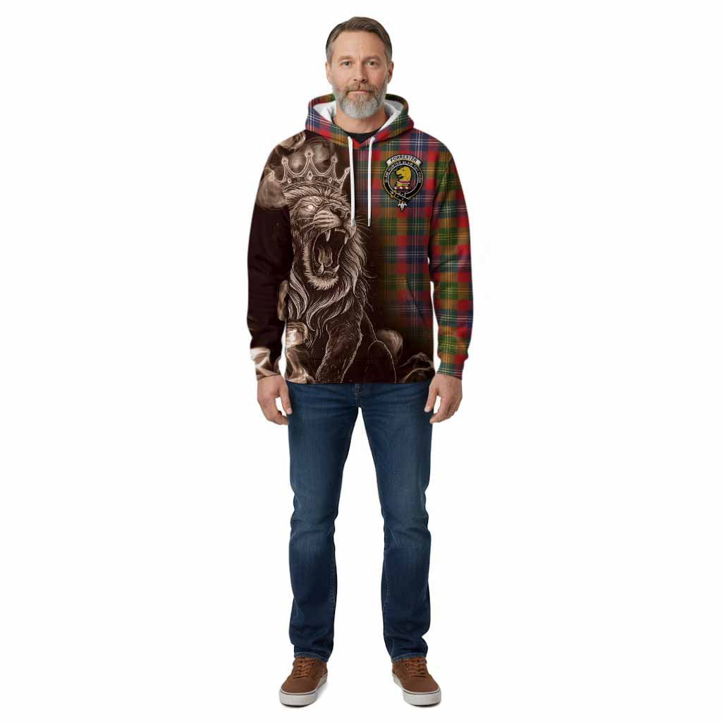 Forrester (Foster) Tartan Cotton Hoodie Roaring Lion Heritage