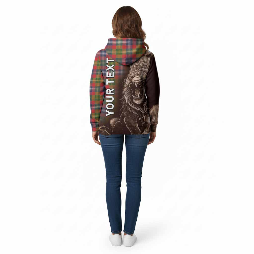 Forrester (Foster) Tartan Cotton Hoodie Roaring Lion Heritage