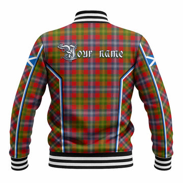 Forrester (Foster) Tartan Crest Baseball Jacket Scotland Coat of Arm Flag Style