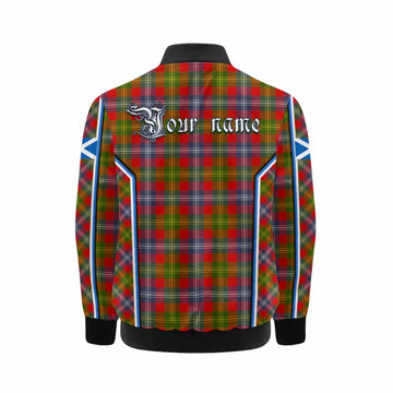 Forrester (Foster) Tartan Crest Kid Bomber Jacket Scotland Coat of Arm Flag Style - Tartan Vibes Clothing