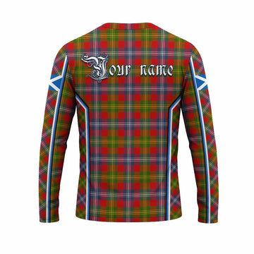 Forrester (Foster) Tartan Crest Long Sleeve T-Shirt Scotland Coat of Arm Flag Style - Tartan Vibes Clothing