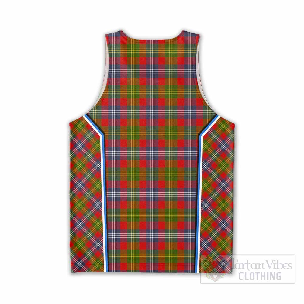 Forrester (Foster) Tartan Crest Men Tank Top Scotland Coat of Arm Flag Style - Tartan Vibes Clothing