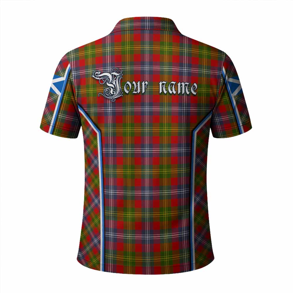 Forrester (Foster) Tartan Crest Polo Shirt Scotland Coat of Arm Flag Style - Tartan Vibes Clothing