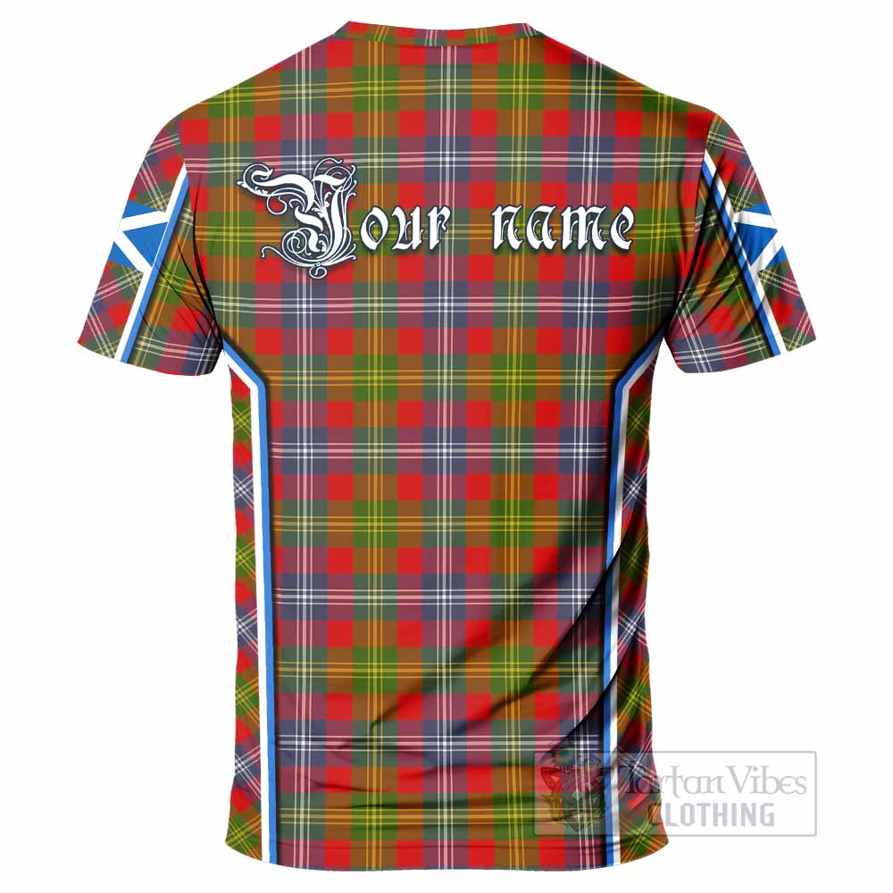 Forrester (Foster) Tartan Crest T-shirt Scotland Coat of Arm Flag Style - Tartan Vibes Clothing