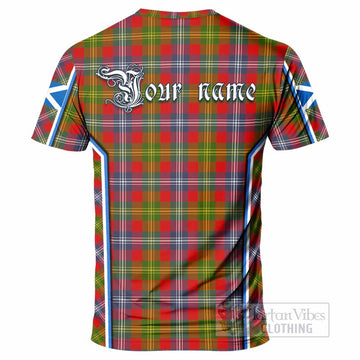 Forrester (Foster) Tartan Crest T-shirt Scotland Coat of Arm Flag Style - Tartan Vibes Clothing