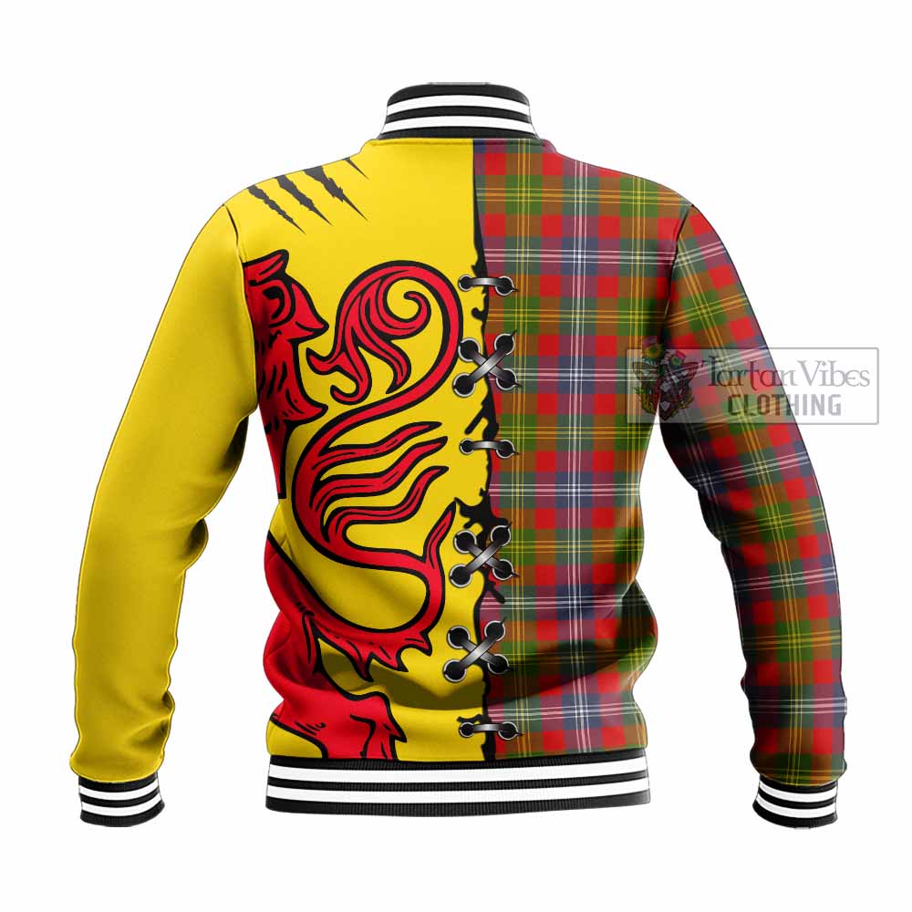 Forrester (Foster) Tartan Family Crest Baseball Jacket Lion Rampant Honor - Tartan Vibes Clothing