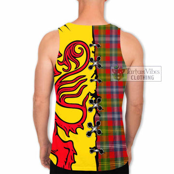 Forrester (Foster) Tartan Family Crest Men Tank Top Lion Rampant Honor - Tartan Vibes Clothing