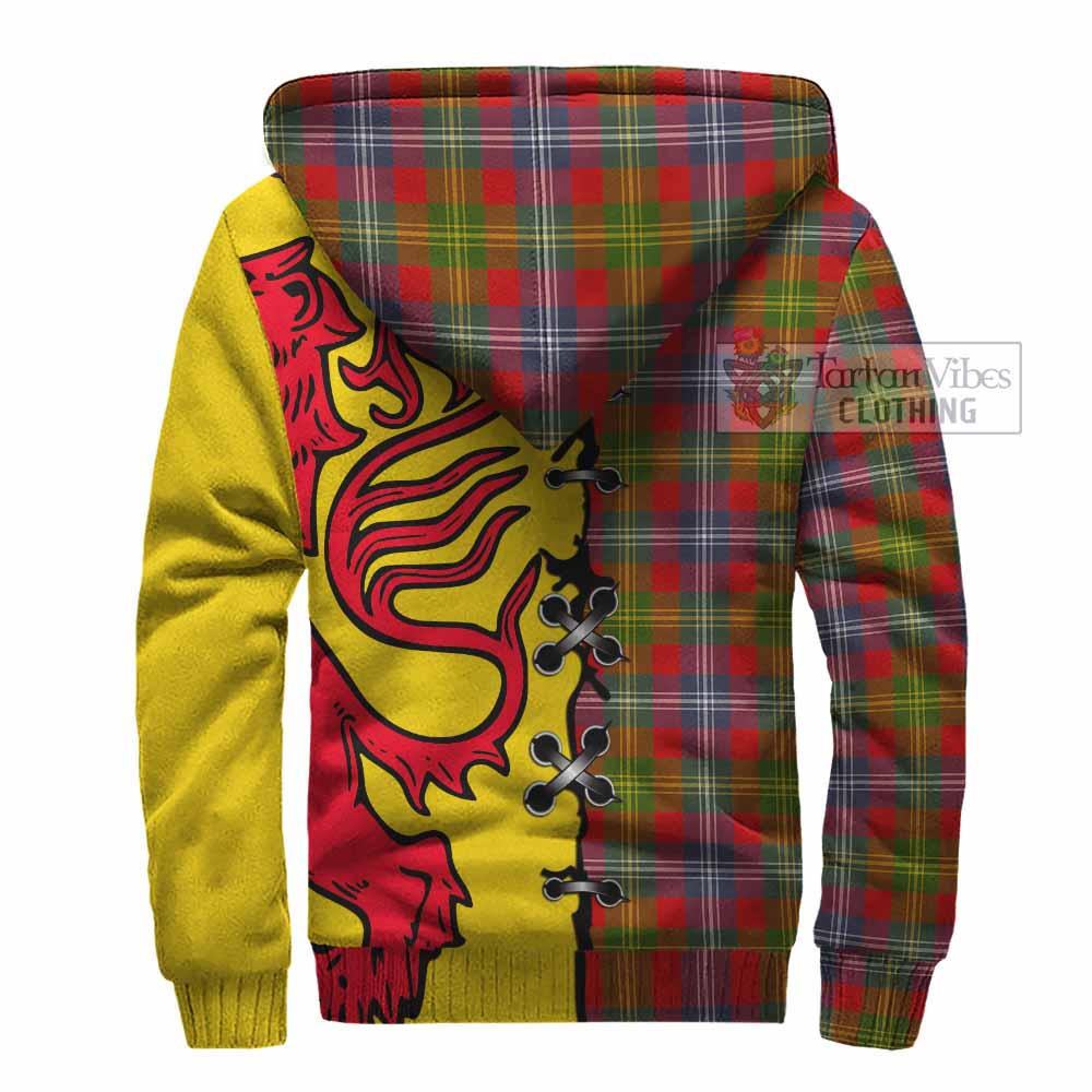 Forrester (Foster) Tartan Family Crest Sherpa Hoodie Lion Rampant Honor - Tartan Vibes Clothing