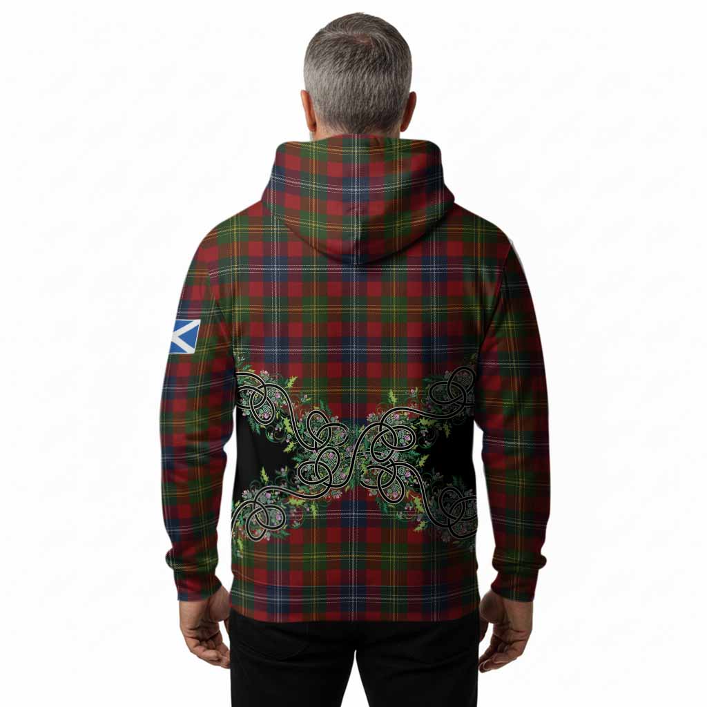 Forrester (Foster) Tartan Hoodie Thistle Scottish Spirit