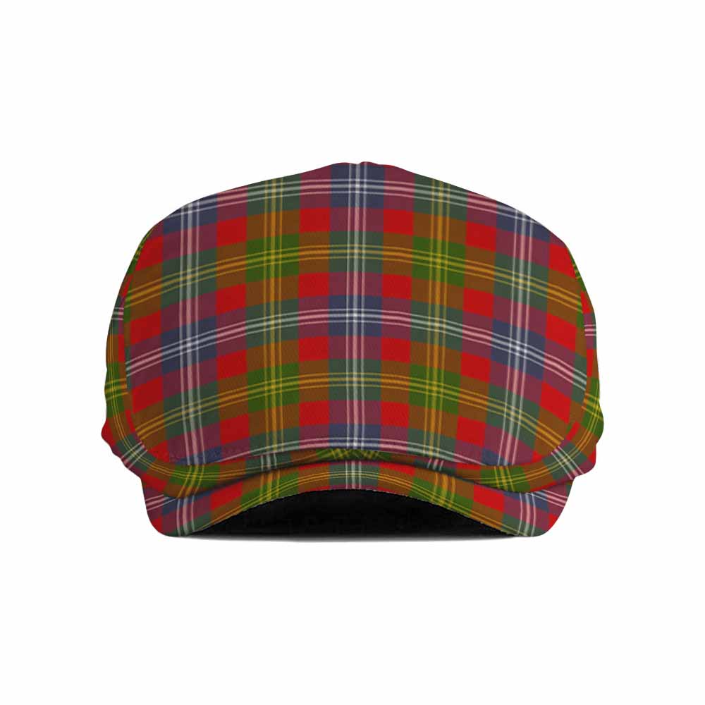 Forrester (Foster) Tartan Jeff Cap, Tartan Flat Cap
