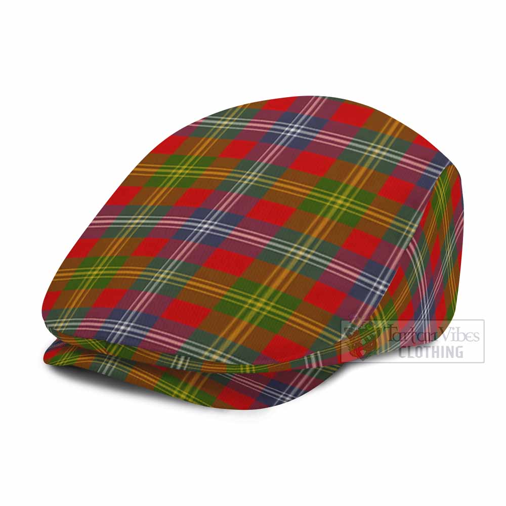 Forrester (Foster) Tartan Jeff Cap, Tartan Flat Cap