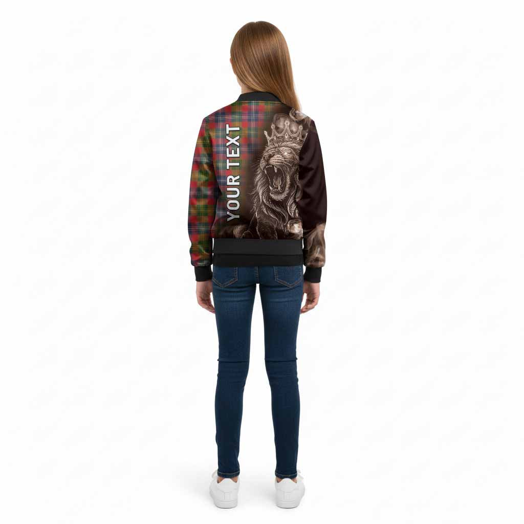 Forrester (Foster) Tartan Kid Bomber Jacket Roaring Lion Heritage