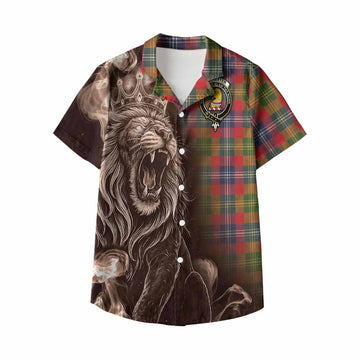 Forrester (Foster) Tartan Kid Hawaiian Shirt Roaring Lion Heritage