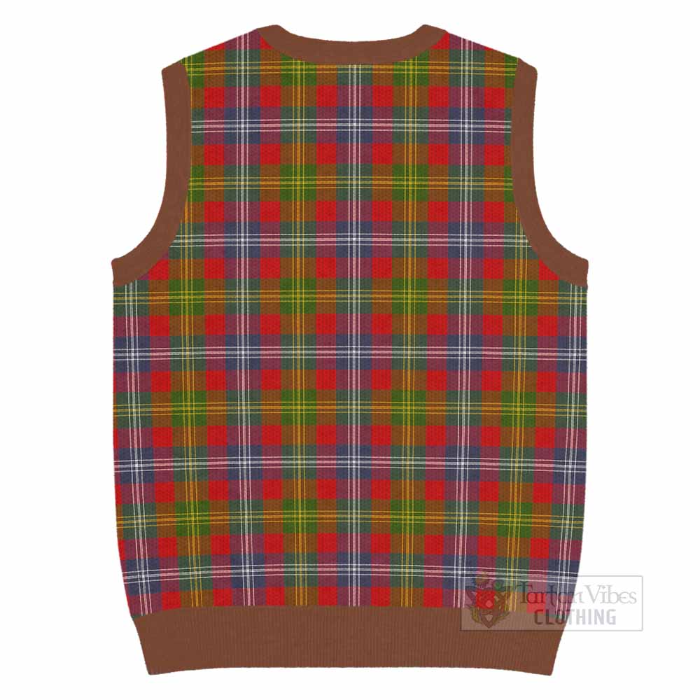 Forrester (Foster) Tartan Knitted V-Neck Vest - Tartan Vibes Clothing
