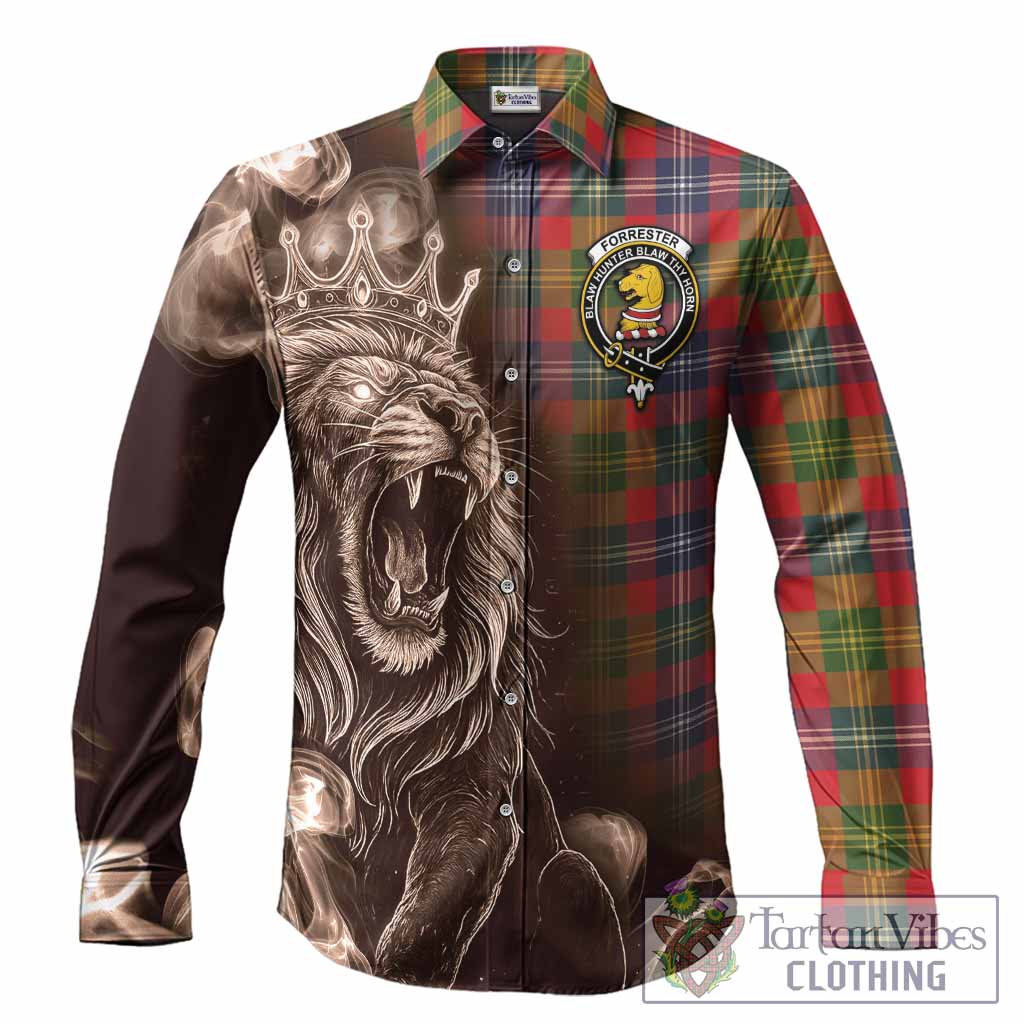 Forrester (Foster) Tartan Long Sleeve Button Shirts Roaring Lion Heritage
