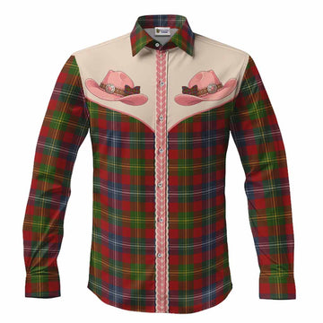 Forrester (Foster) Tartan Long Sleeve Button Shirts Wee Coo Cowgirl Cute Style