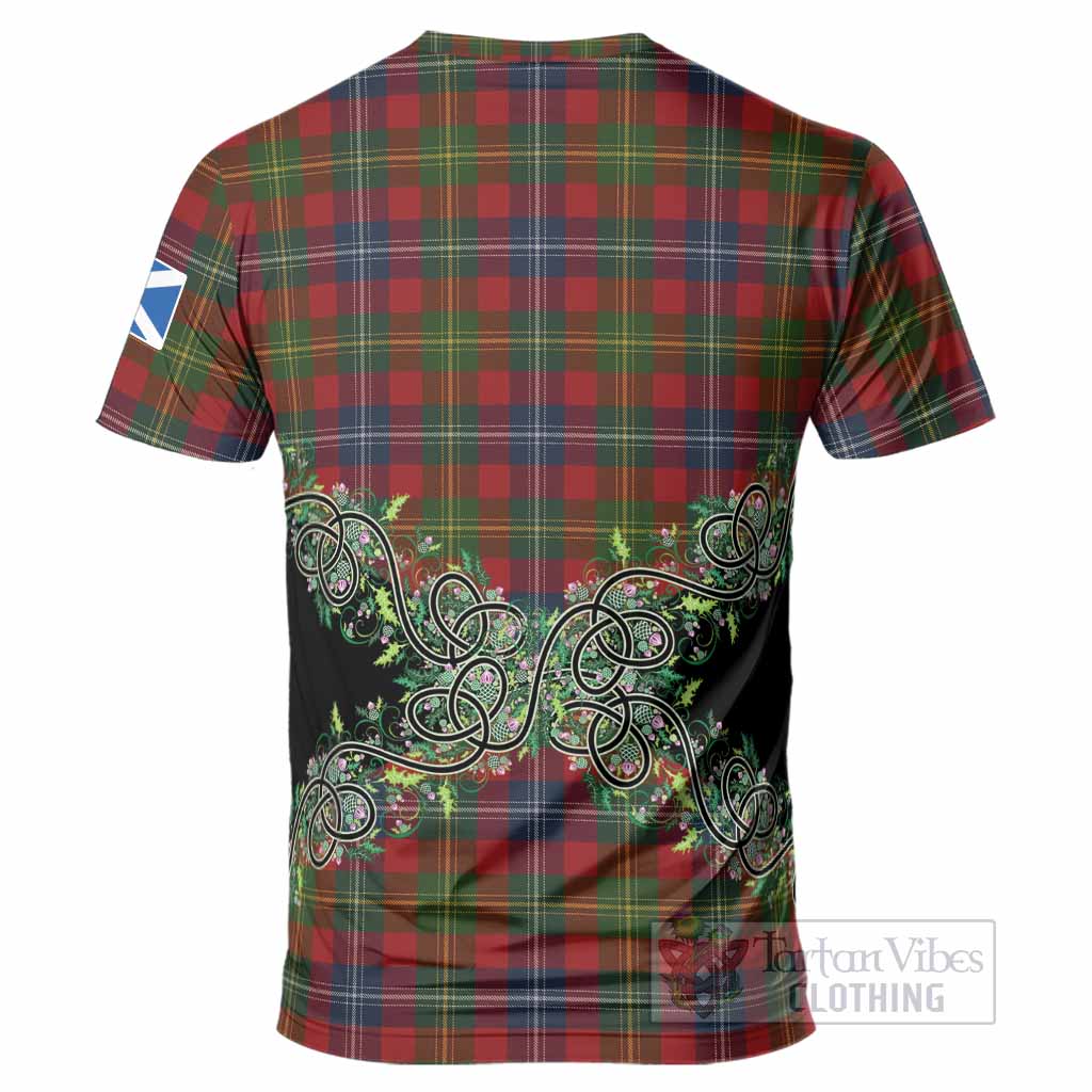 Forrester (Foster) Tartan T-Shirt Thistle Scottish Spirit