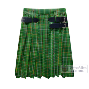 Forrester Hunting Tartan Men's Pleated Skirt - Fashion Casual Retro Scottish Kilt Style