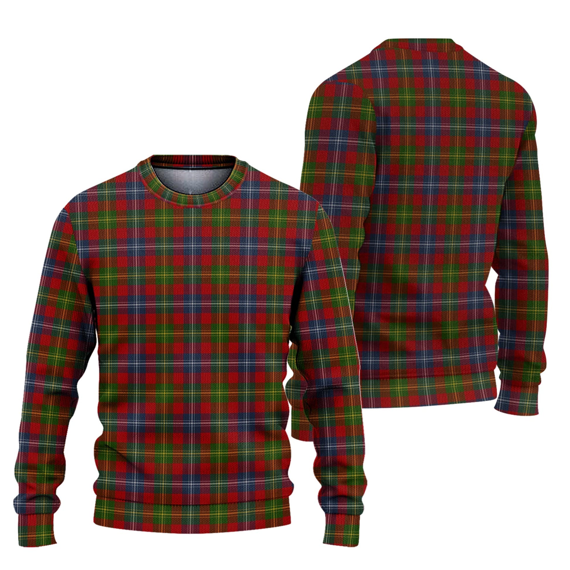 Forrester or Foster Tartan Knitted Sweater Unisex - Tartanvibesclothing