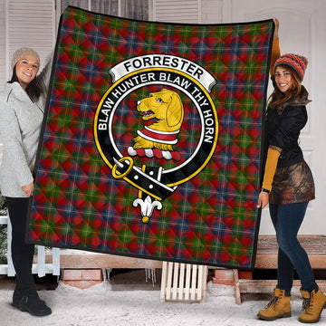 forrester-or-foster-tartan-quilt-with-family-crest