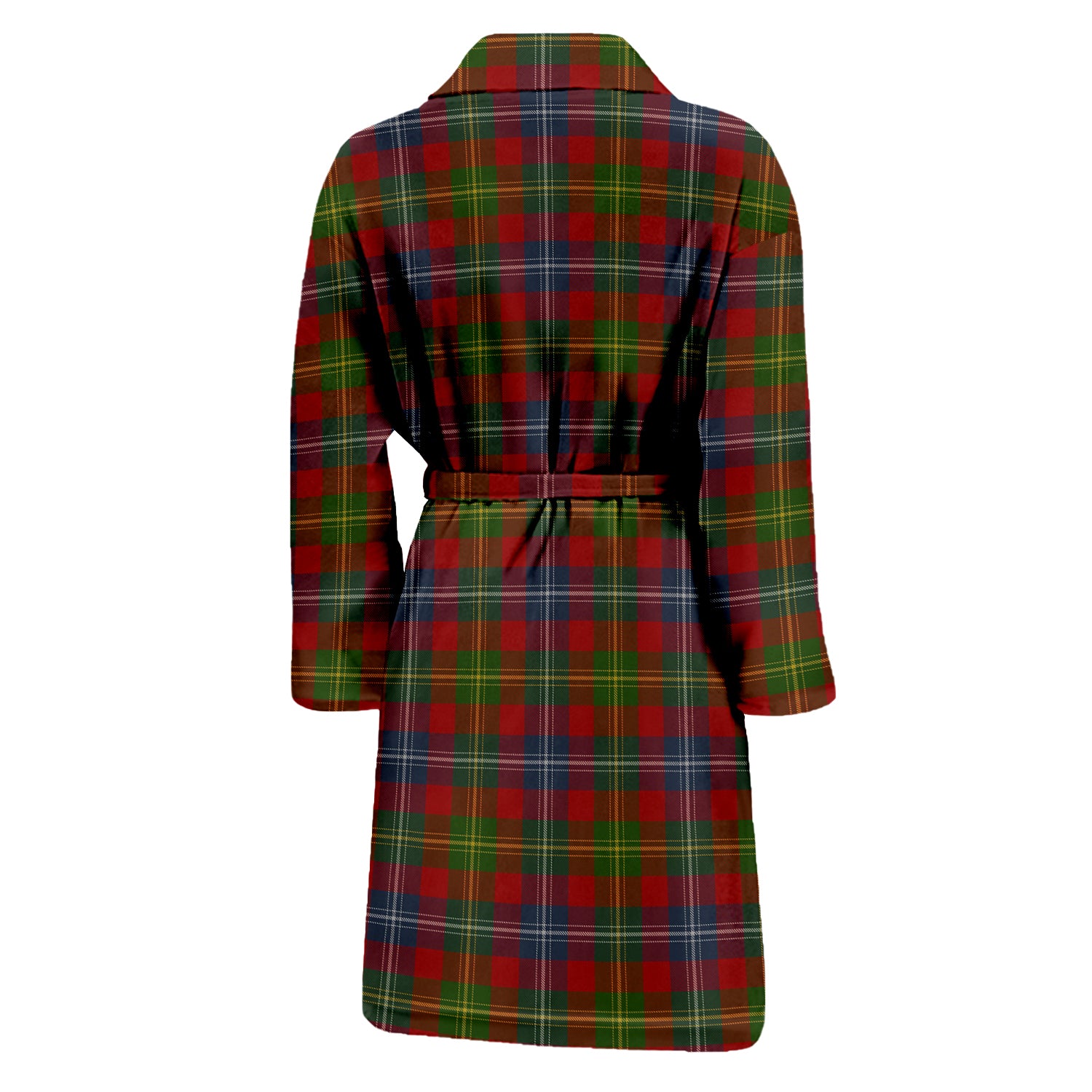 Forrester (Foster) Tartan Bathrobe with Family Crest - Tartan Vibes Clothing