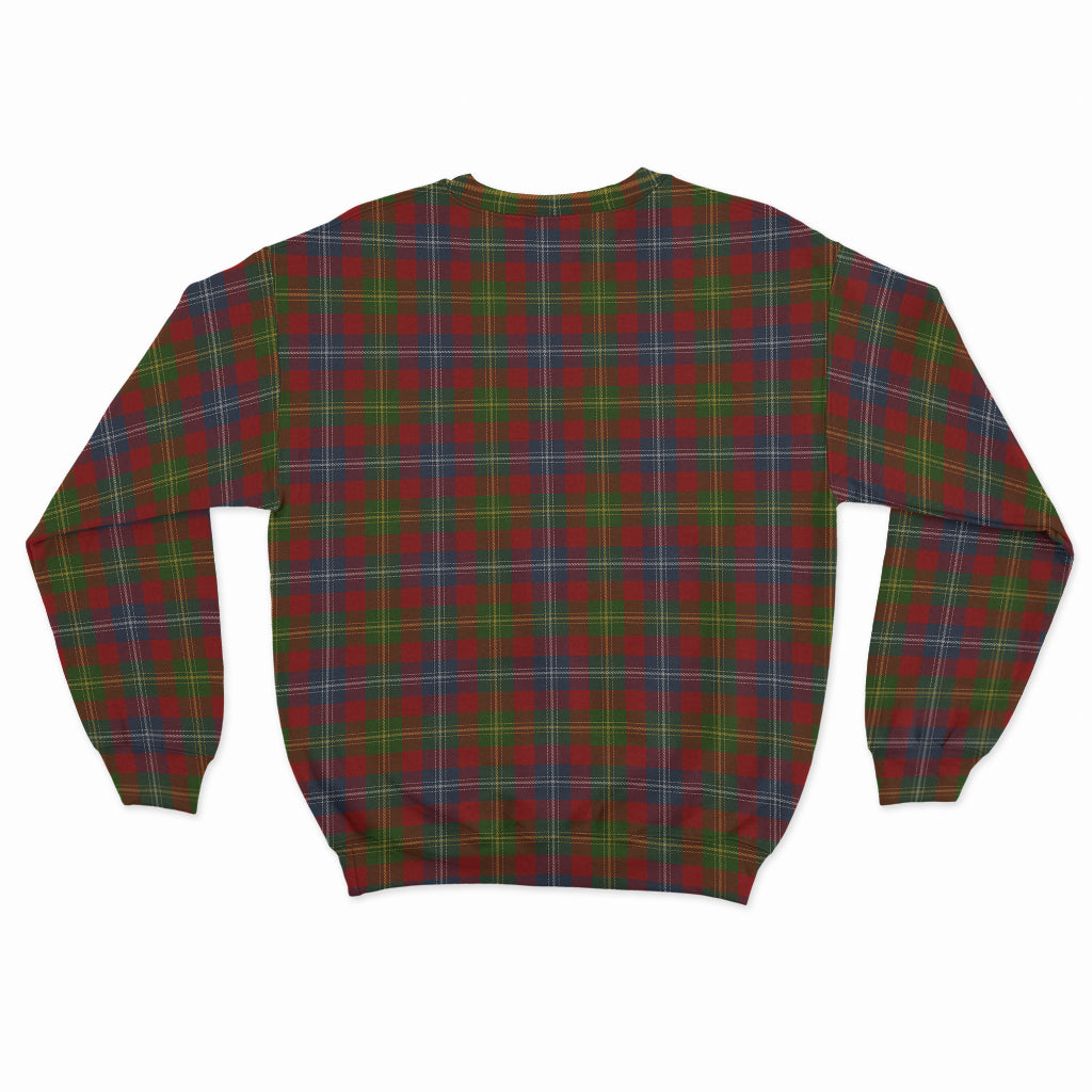 Forrester (Foster) Tartan Sweatshirt with Family Crest - Tartan Vibes Clothing