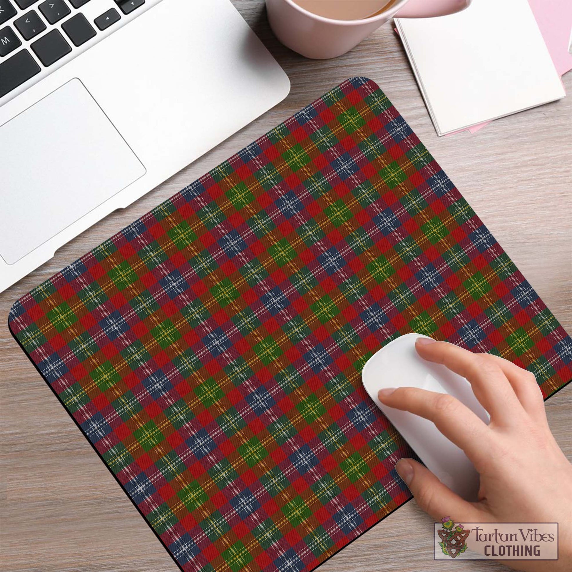Tartan Vibes Clothing Forrester or Foster Tartan Mouse Pad