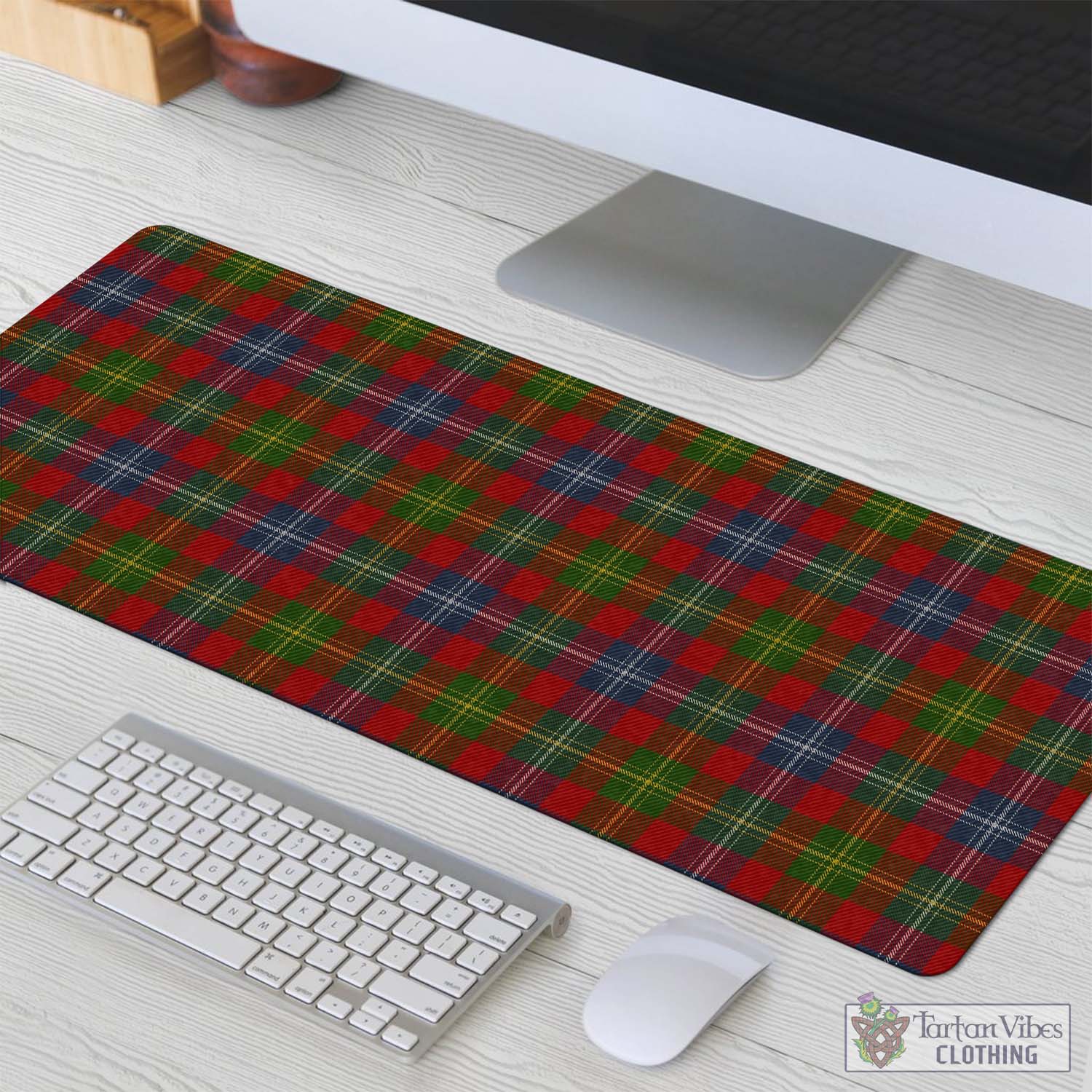 Tartan Vibes Clothing Forrester or Foster Tartan Mouse Pad