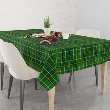 Forrester Hunting Tatan Tablecloth with Family Crest