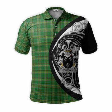 Forstall Irish Clan Polo Shirt Celtic Circle Style Kid - Tartan Vibes Clothing